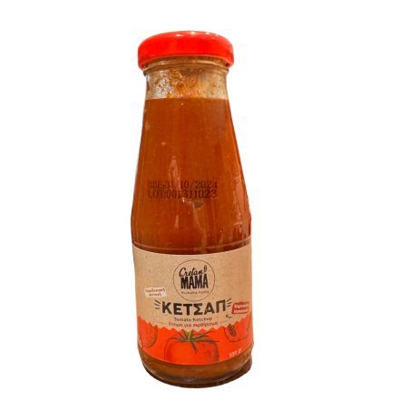 Ketchup de tomates CRETAN MAMA 230g