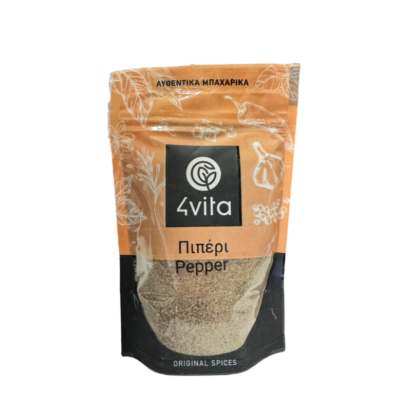 Poivre noir moulu 4VITA 100g