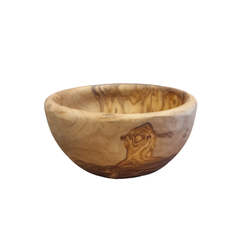 Bol en bois d’olivier RIZES 12 cm