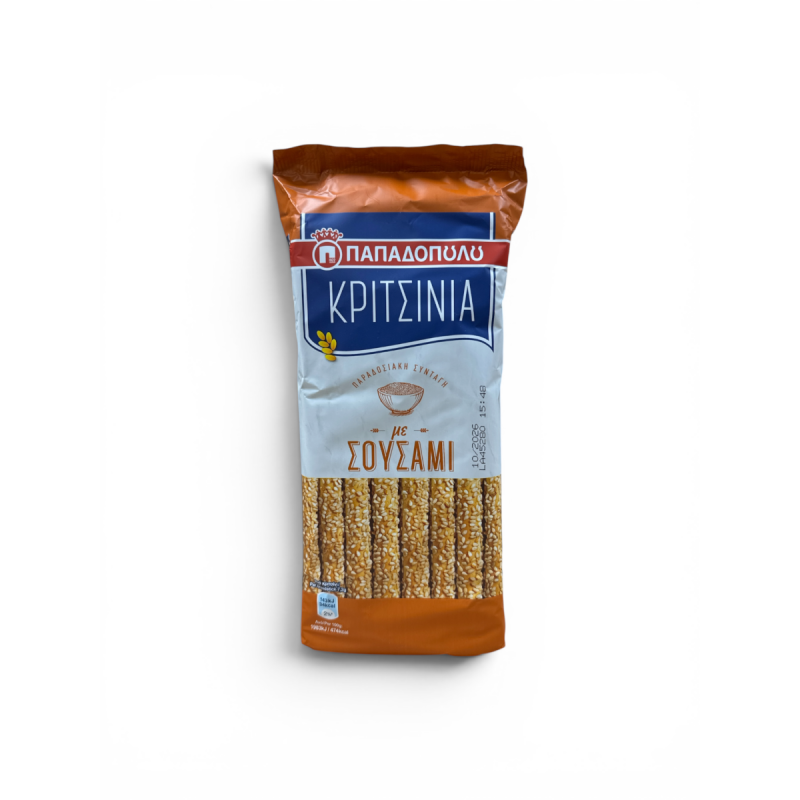 Gressins au sésame PAPADOPOULOU 130 g