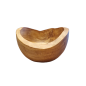 Bol rustique en bois d’olivier RIZES 10 cm