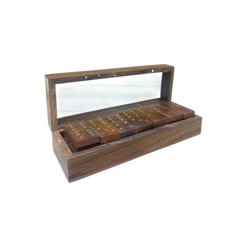 Dominos en bois 20x7x5,5 cm Dominos en bois 20x7x5,5 cm