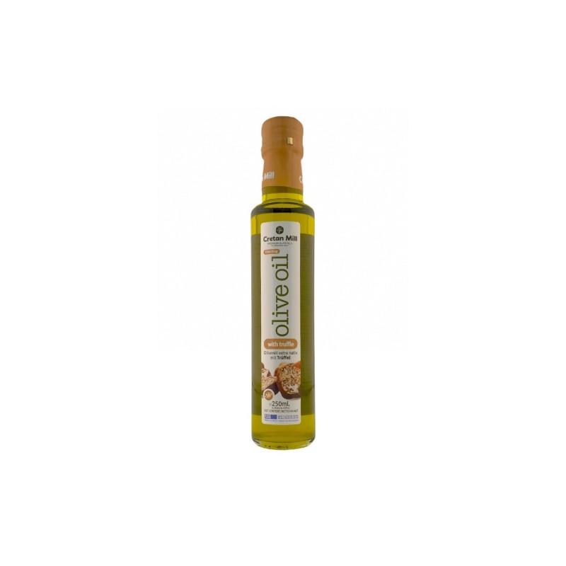 Huile d’olive vierge extra infusée à la truffe CRETAN MILL 250 ml