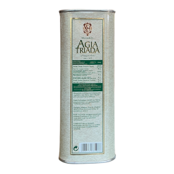 Huile d'olive vierge extra de Crète - Monastère AGIA TRIADA bidon 1 l