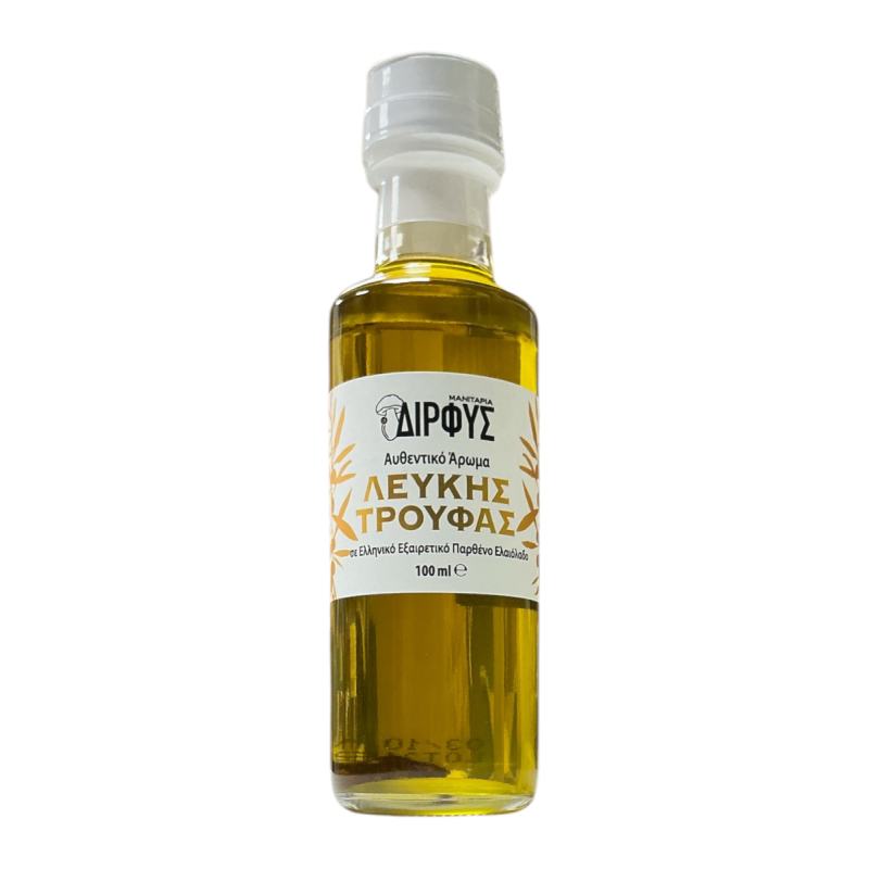 Huile d’olive extra vierge à la truffe blanche de Grèce DIRFIS 100 ml