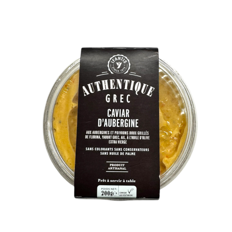 Tartinade caviar d'aubergine AUTHENTIQUE GREC BY IFANTIS 200 g