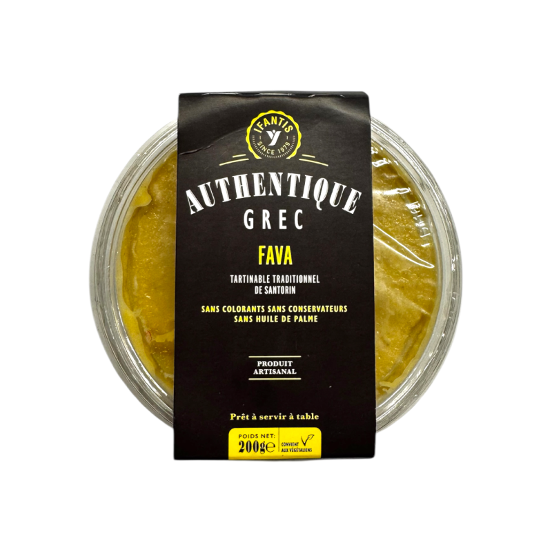 Tartinade fava de Santorin AUTHENTIQUE GREC BY IFANTIS 200 g
