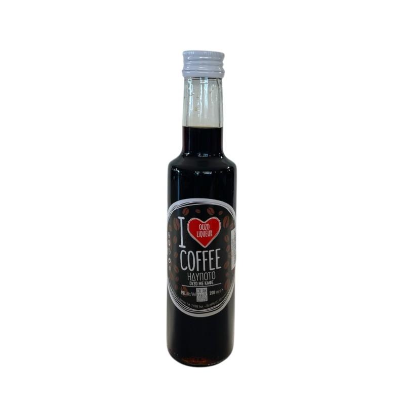 Liqueur I love RAKI au café CRETAN SPIRIT 19 % vol 200 ml