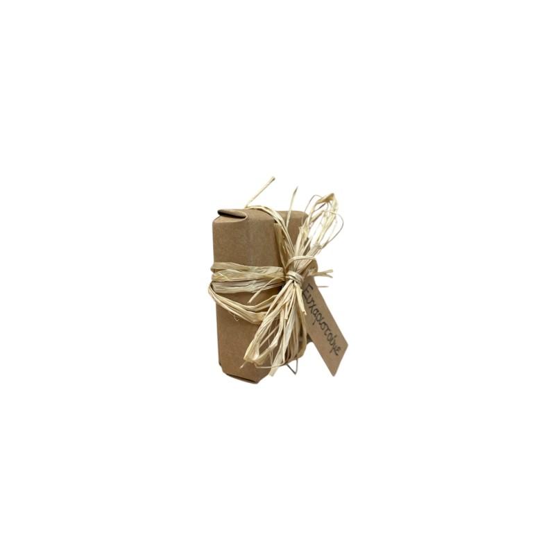 Boîte en carton kraft Taille 6X6X2 cm Boîte en carton kraft Taille 6X6X2 cm