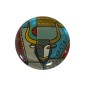 Magnet rond en verre "Minotaure" - Diamètre 3,5