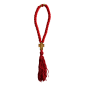 Komboskini - chapelet de prière orthodoxe rouge 50 nœuds