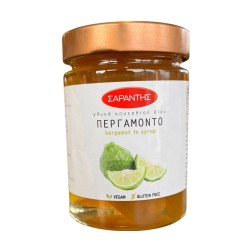 Bergamotes confites au sirop SARANTIS 453 g