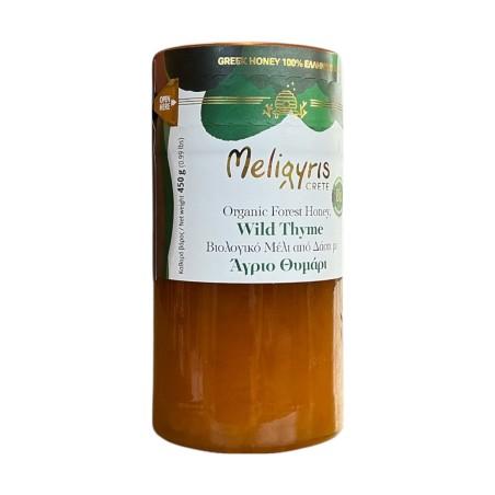 Miel au thym et Plantes BIO grec MELIGYRIS 450 g