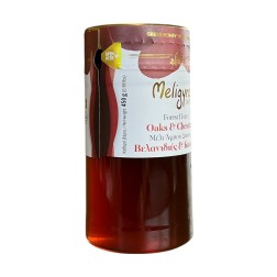 Miel de forêt, Chêne et Châtaigner MELIGYRIS 450 g