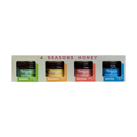 Coffret de Miel grec MELIGYRIS 4x30g