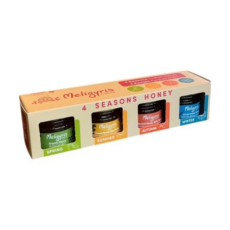 Coffret de Miel grec MELIGYRIS 4x30g