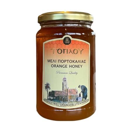 Miel d'oranger de Crète TOPLOU 470 g