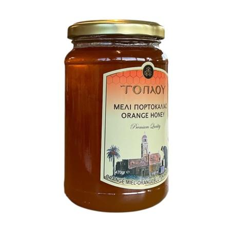 Miel d'oranger de Crète TOPLOU 470 g