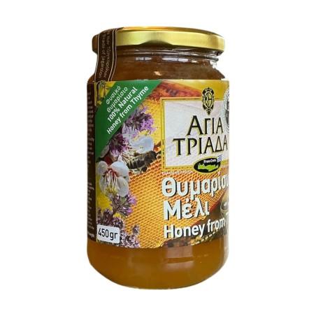 Miel de Thym de Crète - Monastère AGIA TRIADA « Sainte Trinité » 450 g
