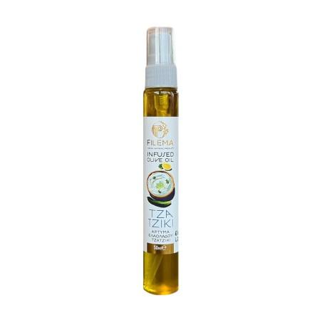 Huile d’olive en spray infusée saveur tzatziki FILEMA 50 ml