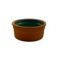 Ramequin en terre cuite vert d'eau ESPIEL 4,5x9,5x9,5 cm