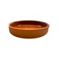 Plat rond en terre cuite émaillé ESPIEL 4x21,5x21,5 cm