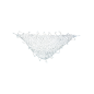 Sariki cretois blanc enfant artisanal coiffe 80X50X50