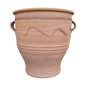 Pot Roumbaki crétois en terre cuite artisanale KRITIKA CERAMICA 30x30 cm Pot Roumbaki crétois en terre cuite artisanale KRITIKA CERAMICA 30x30 cm
