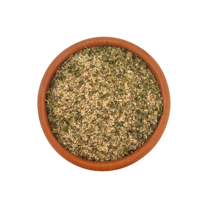 Mélange d'épices pour le pain à l'ail "skordopsomo" en vrac par 50 g Mélange d'épices pour le pain à l'ail "skordopsomo" en vrac par 50 g