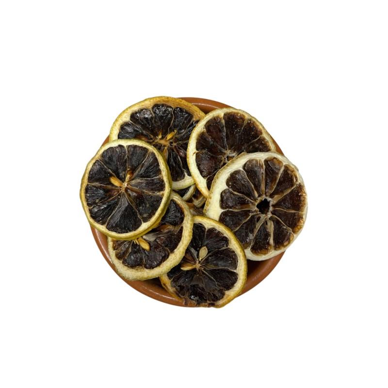 Rondelles de citron séchées sans sucre en vrac par 100 g