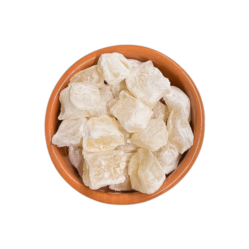 Loukoums parfumés à la bergamote de Lamia TSIATSOS en vrac par 200 g