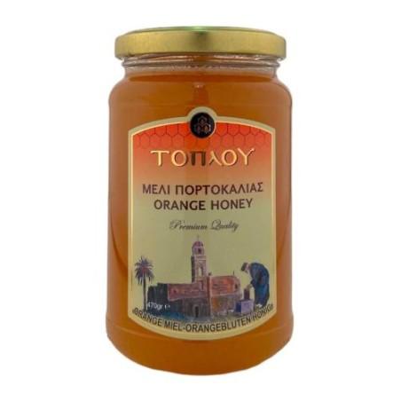 Miel d'oranger de Crète TOPLOU 470 g