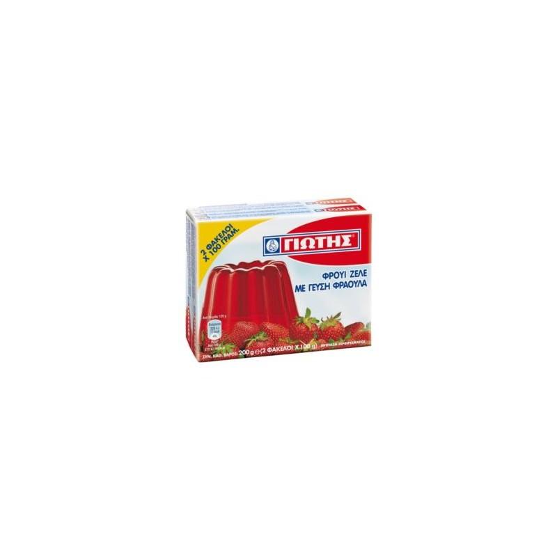 Préparation pour gelée parfumée à la fraise JOTIS 200 g (2 sachets de 100 g)