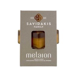 Miel Melaion aux sphères d’huile d’olive IGP Sitia de la famille Savidakis TOPLOU 150g
