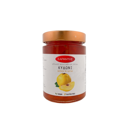 Coings confits au sirop SARANTIS 453 g