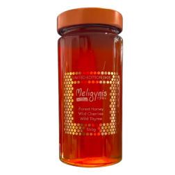 Miel de forêt, cerises sauvages et thym sauvage ÉDITION LIMITÉE 2025 MELIGYRIS 550 g