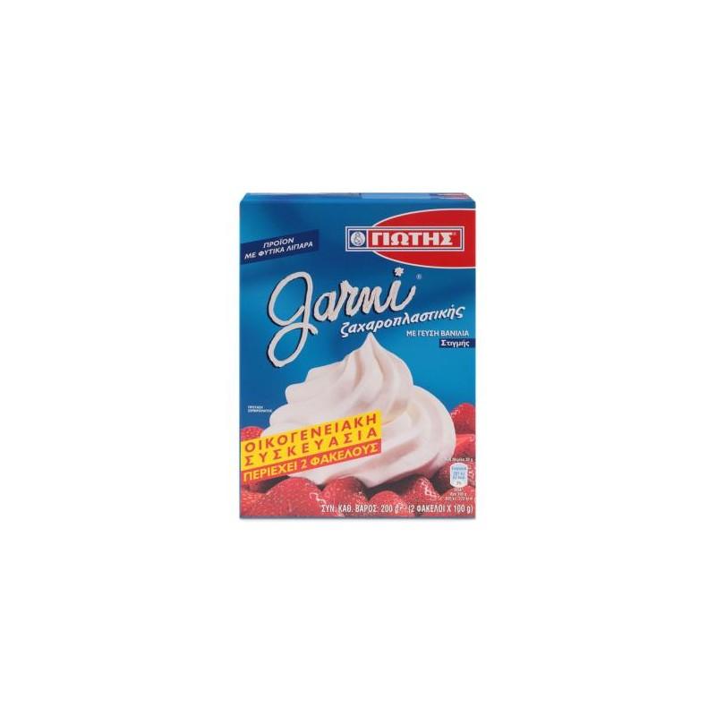 Préparation pour crème chantilly à la vanille grecque rapide JOTIS 200 g