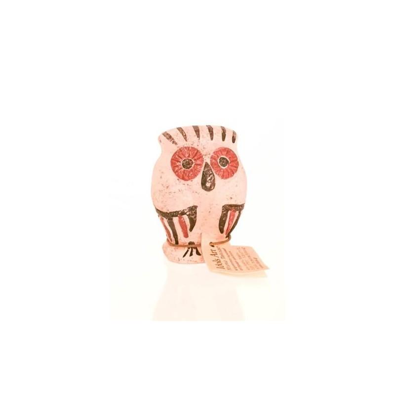 Chouette en terre cuite fait main IDOLS ART 7 cm