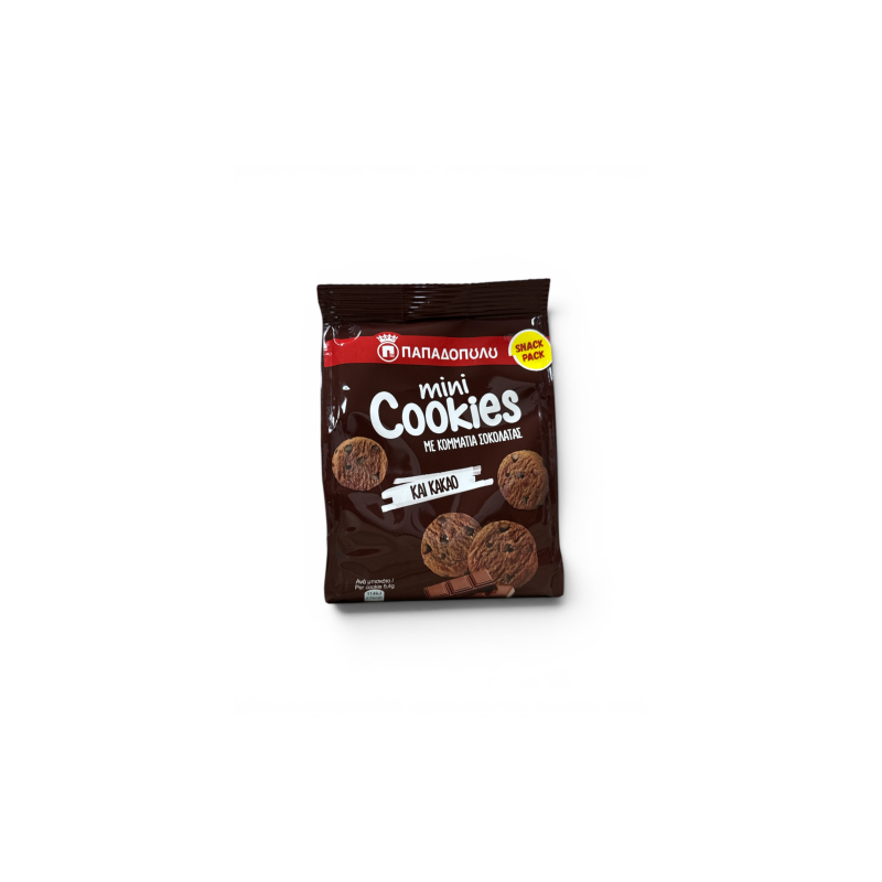 Cookies mini cacao PAPADOPOULOU 70 g