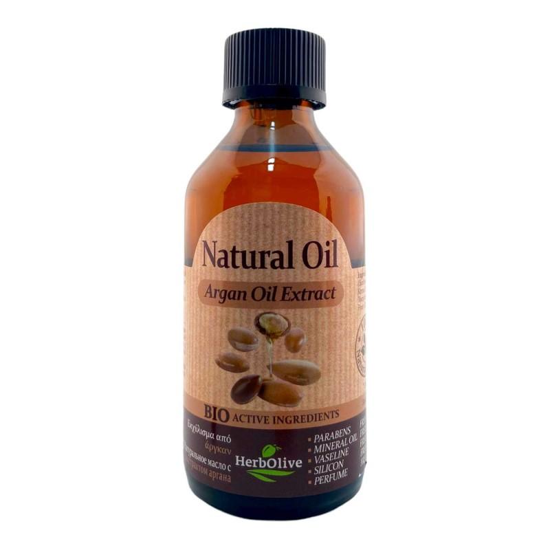 Extrait d'huile naturel d'argan Herbolive 100 ml