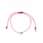 Bracelet grec martaki avec un œil blanc 1er mars