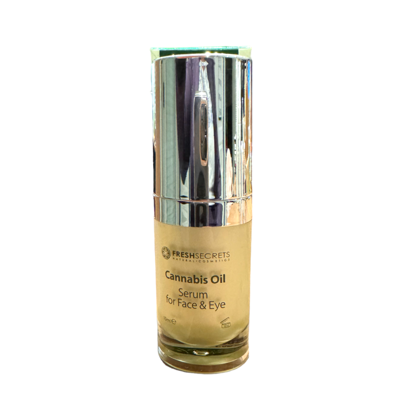 Sérum yeux et visage à l'huile de chanvre FRESHSECRETS 15ml