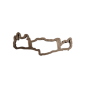 Emporte-pièce en forme de la Crète 11.50 x 4 cm Emporte-pièce en forme de la Crète 11.50 x 4 cm