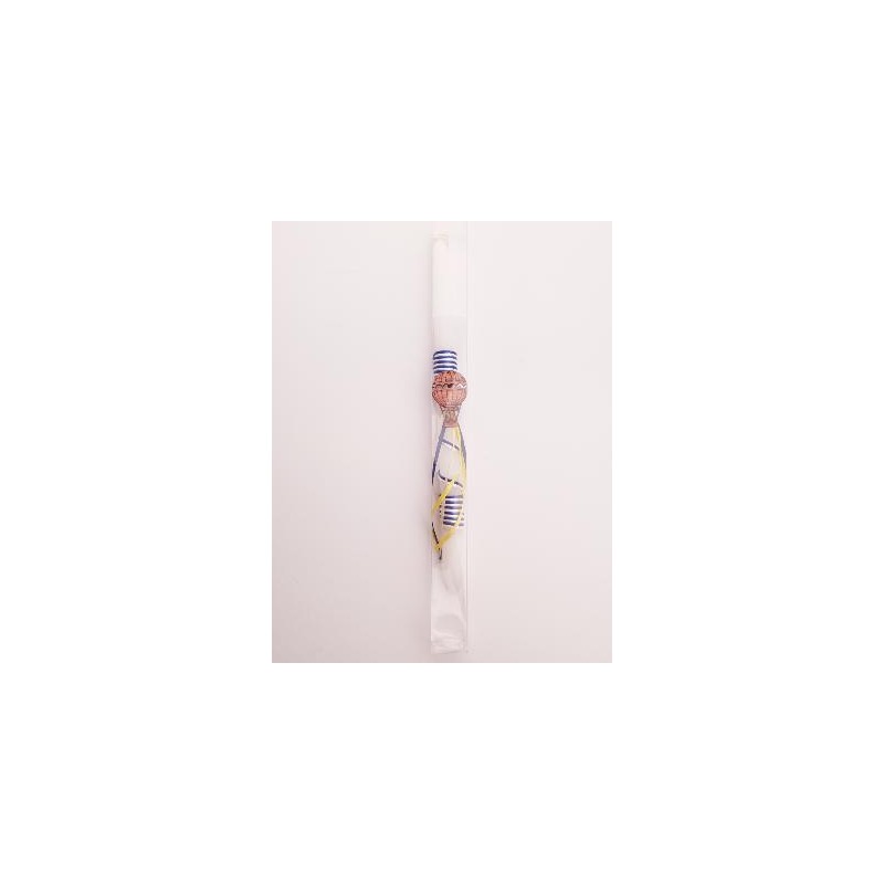 Bougie de Pâques avec montgolfière - Lambada 42 cm