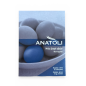 Colorant blue pour œufs de Pâques avec gants et stickers en sachet 3 g ANATOLI (pour 40 œufs)