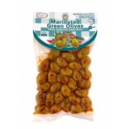 Olives vertes marinées grecques ELLIE 250 g